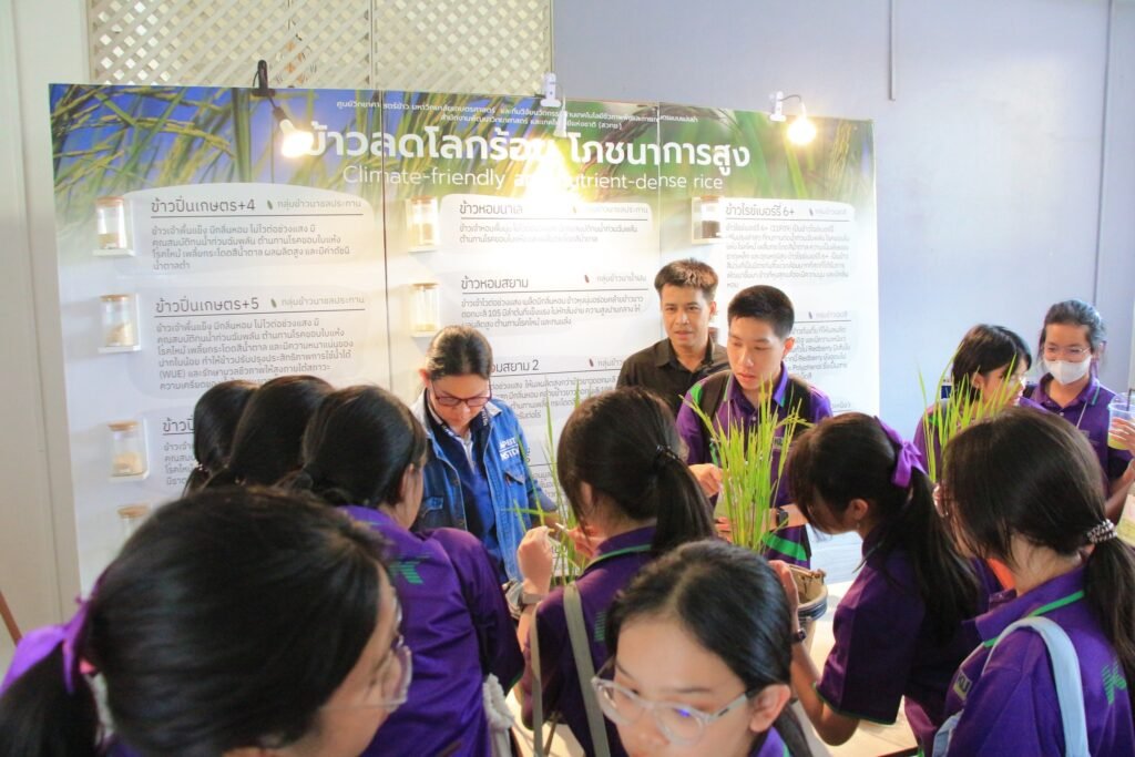 ศูนย์วิทยาศาสตร์ข้าว มก. ร่วมจัดกิจกรรมค่ายเกษตรและเทคโนโลยี เสริมสร้างการเรียนรู้ด้านวิทยาศาสตร์การเกษตร