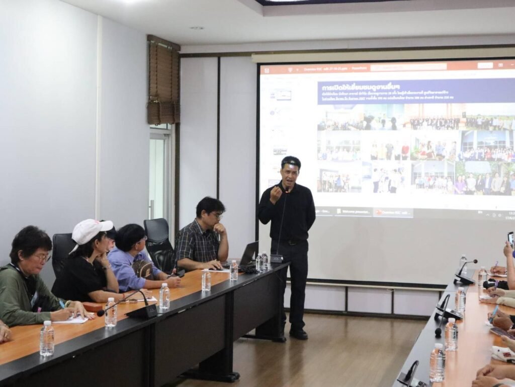 ศูนย์วิทยาศาสตร์ข้าว มก. และ APBT ไบโอเทค สวทช. ต้อนรับคณะศึกษาดูงานโครงการคัดเลือกและพัฒนาเมล็ดพันธุ์เกษตรธรรมชาติ จากศูนย์ฝึกและพัฒนาอาช…