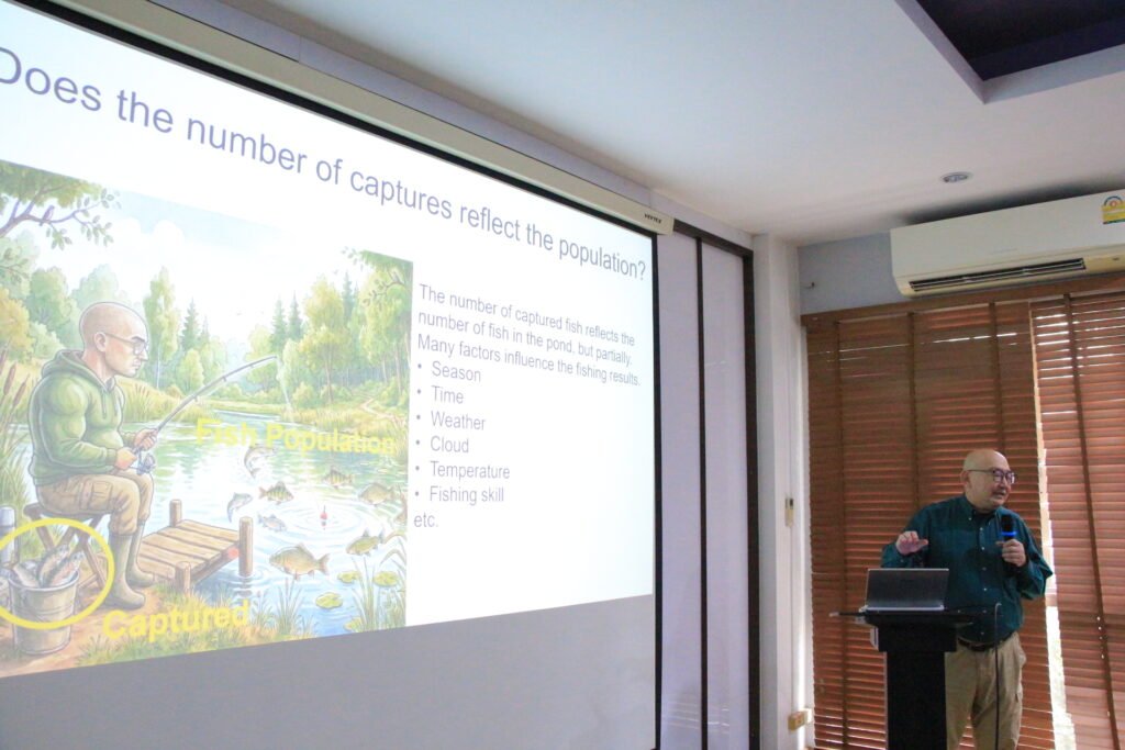 ศูนย์วิทยาศาสตร์ข้าว จัดบรรยายพิเศษ “State-space model for time-series data analyses" โดยผู้เชี่ยวชาญจาก ม.โตเกียว