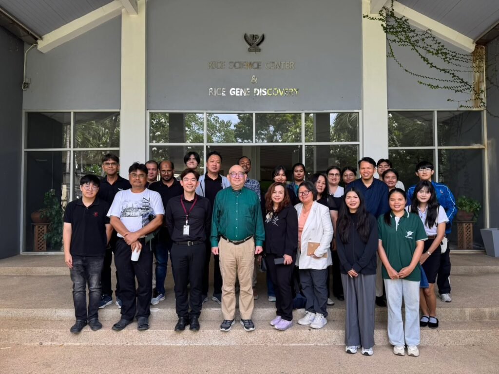 ศูนย์วิทยาศาสตร์ข้าว จัดบรรยายพิเศษ “State-space model for time-series data analyses" โดยผู้เชี่ยวชาญจาก ม.โตเกียว