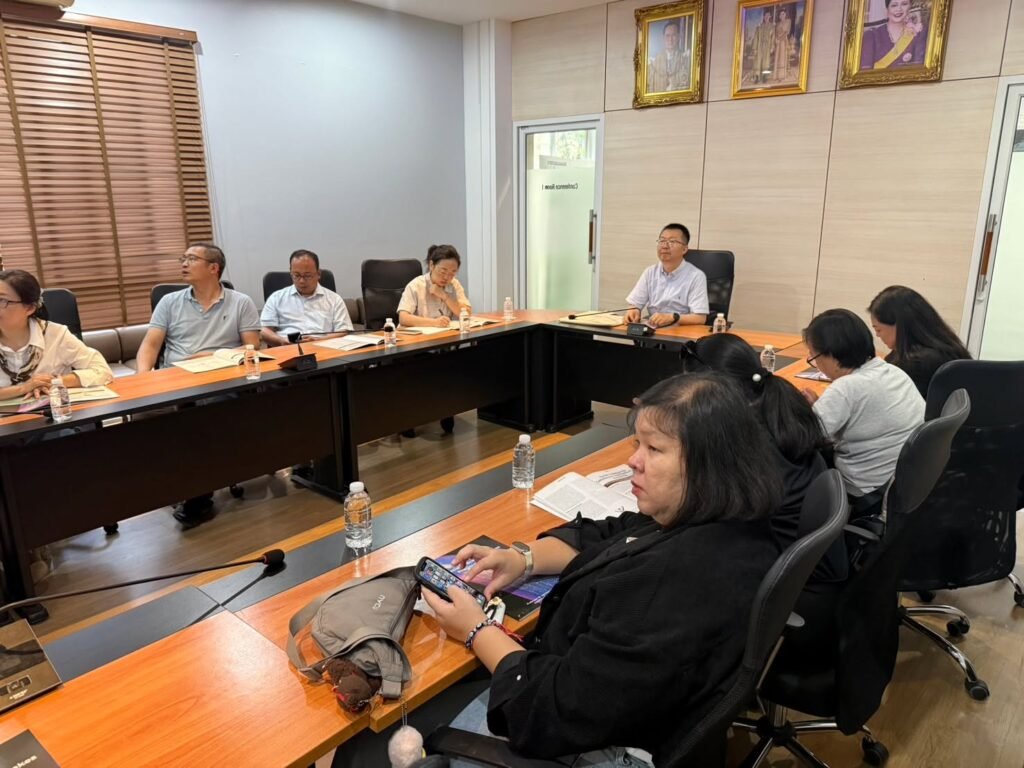 ศูนย์วิทยาศาสตร์ข้าว มก. ให้การต้อนรับอธิการบดีและคณะผู้แทนจาก Southwest Forestry University สาธารณรัฐประชาชนจีน ในโอกาสเยือนศึกษาดูงานกระช…