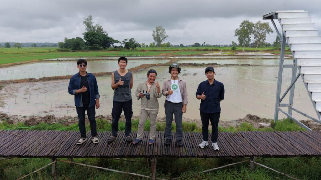 🌾“ข้าวคลีนแอร์” เปลี่ยนนาผืนเดิม ให้เป็นงานศิลปะ