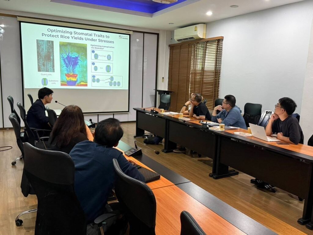 🌾 ศูนย์วิทยาศาสตร์ข้าว ม.เกษตรศาสตร์ ต้อนรับคณะผู้แทนจาก CATAS ประเทศจีน 🇨🇳