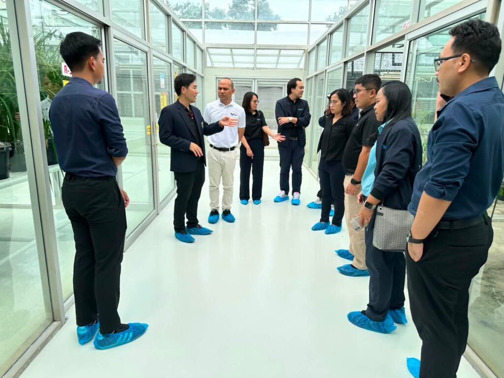 ศูนย์วิทยาศาสตร์ข้าว มก. ต้อนรับคณะผู้บริหารมหาวิทยาลัยทักษิณ ศึกษาดูงานและแลกเปลี่ยนเรียนรู้การบริหารจัดการศูนย์วิจัยสู่ระดับนานาชาติ