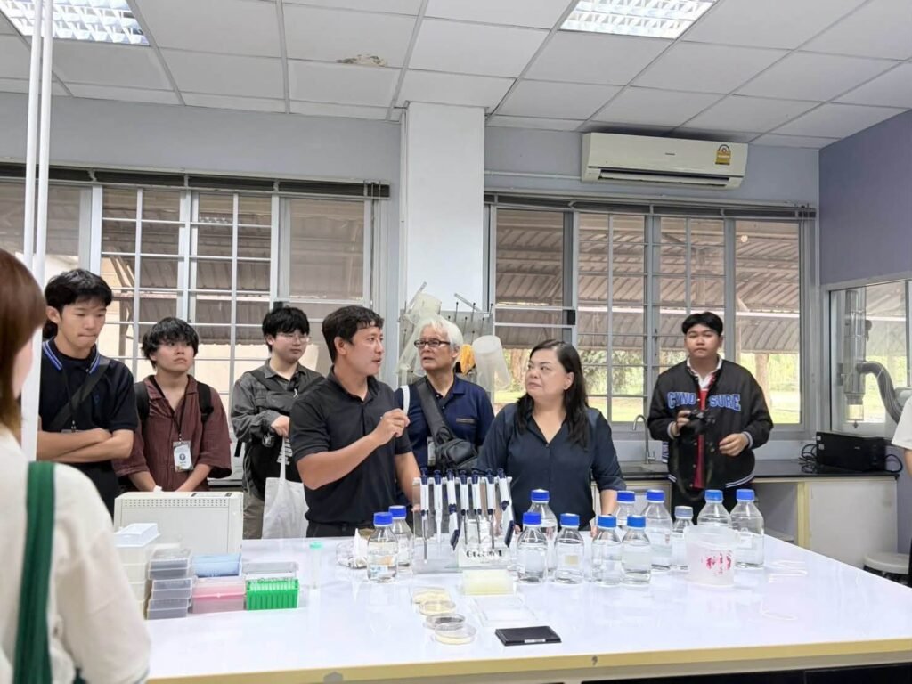 ศูนย์วิทยาศาสตร์ข้าว มก. ต้อนรับคณะนักศึกษาและอาจารย์จาก Tokyo University of Agriculture ศึกษาดูงานด้านวิทยาศาสตร์ข้าวและธุรกิจการเกษตร