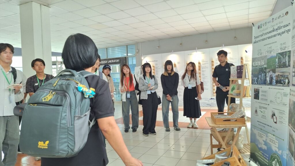 ศูนย์วิทยาศาสตร์ข้าว มก. ต้อนรับคณะนักศึกษาและบุคลากรจาก Okayama University ประเทศญี่ปุ่น เยี่ยมชมงานวิจัยด้านข้าวและนวัตกรรมของ สวทช.