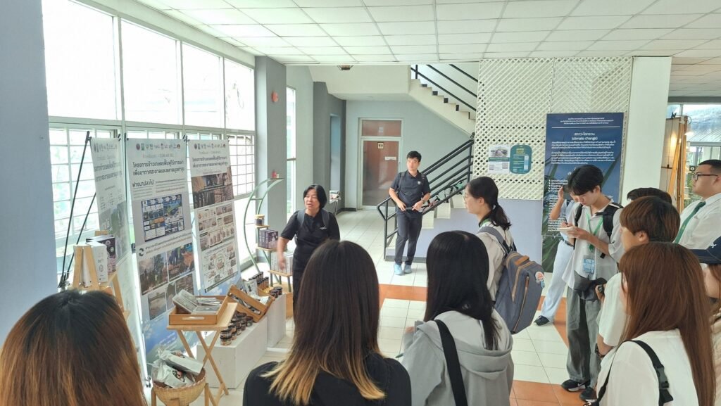 ศูนย์วิทยาศาสตร์ข้าว มก. ต้อนรับคณะนักศึกษาและบุคลากรจาก Okayama University ประเทศญี่ปุ่น เยี่ยมชมงานวิจัยด้านข้าวและนวัตกรรมของ สวทช.