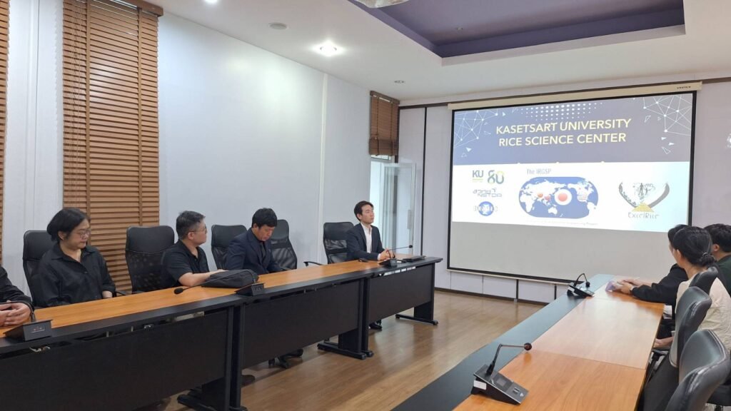 มก. กำแพงแสน ลงนาม MOU ร่วมกับบริษัท ObjetBio จากเกาหลีใต้ มุ่งพัฒนาเทคโนโลยีการฆ่าเชื้อเมล็ดพันธุ์ข้าวและเกษตรกรรมเชิงนิเวศในประเทศไทย