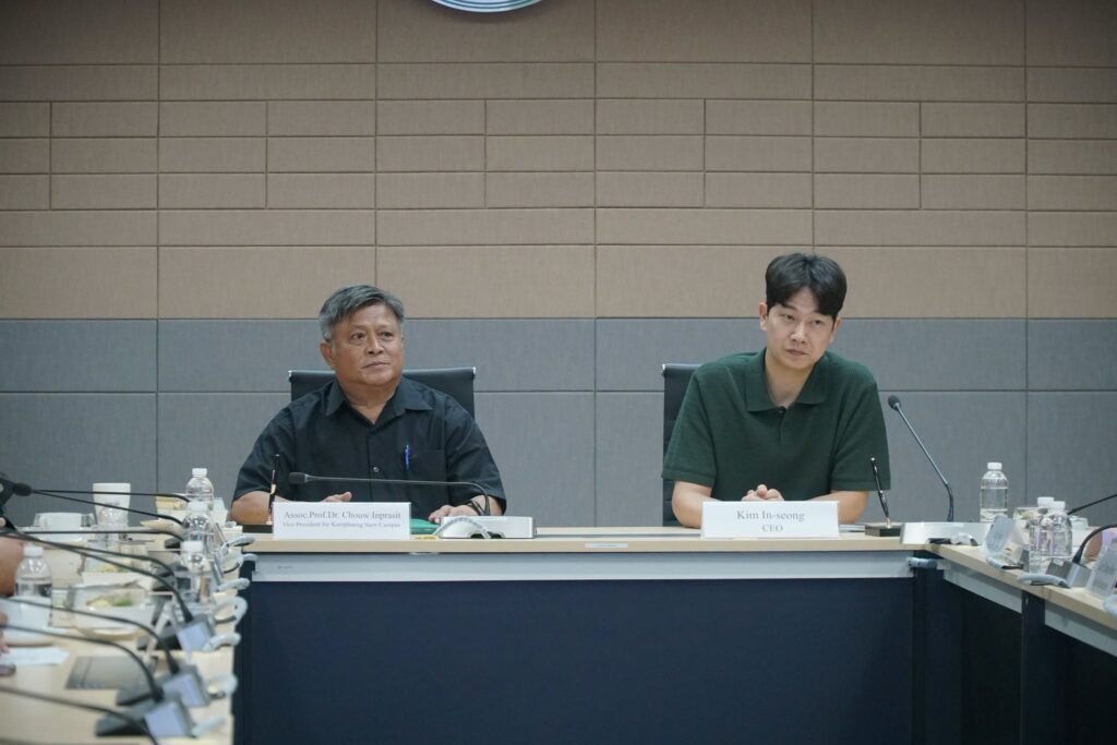 มก. กำแพงแสน ลงนาม MOU ร่วมกับบริษัท ObjetBio จากเกาหลีใต้ มุ่งพัฒนาเทคโนโลยีการฆ่าเชื้อเมล็ดพันธุ์ข้าวและเกษตรกรรมเชิงนิเวศในประเทศไทย
