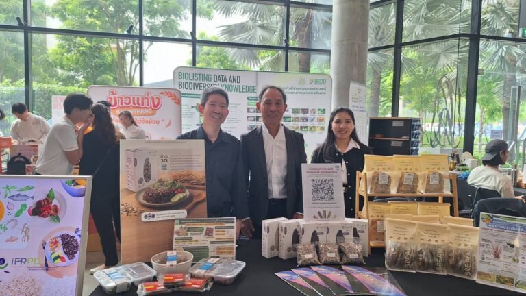 นวัตกรรม "ข้าว 3G - ข้าวสรรพสี" รับสังคมสูงวัย ในงาน Plant-Rich Leaders: Awards & Showcase 2026กรุงเทพมหานคร